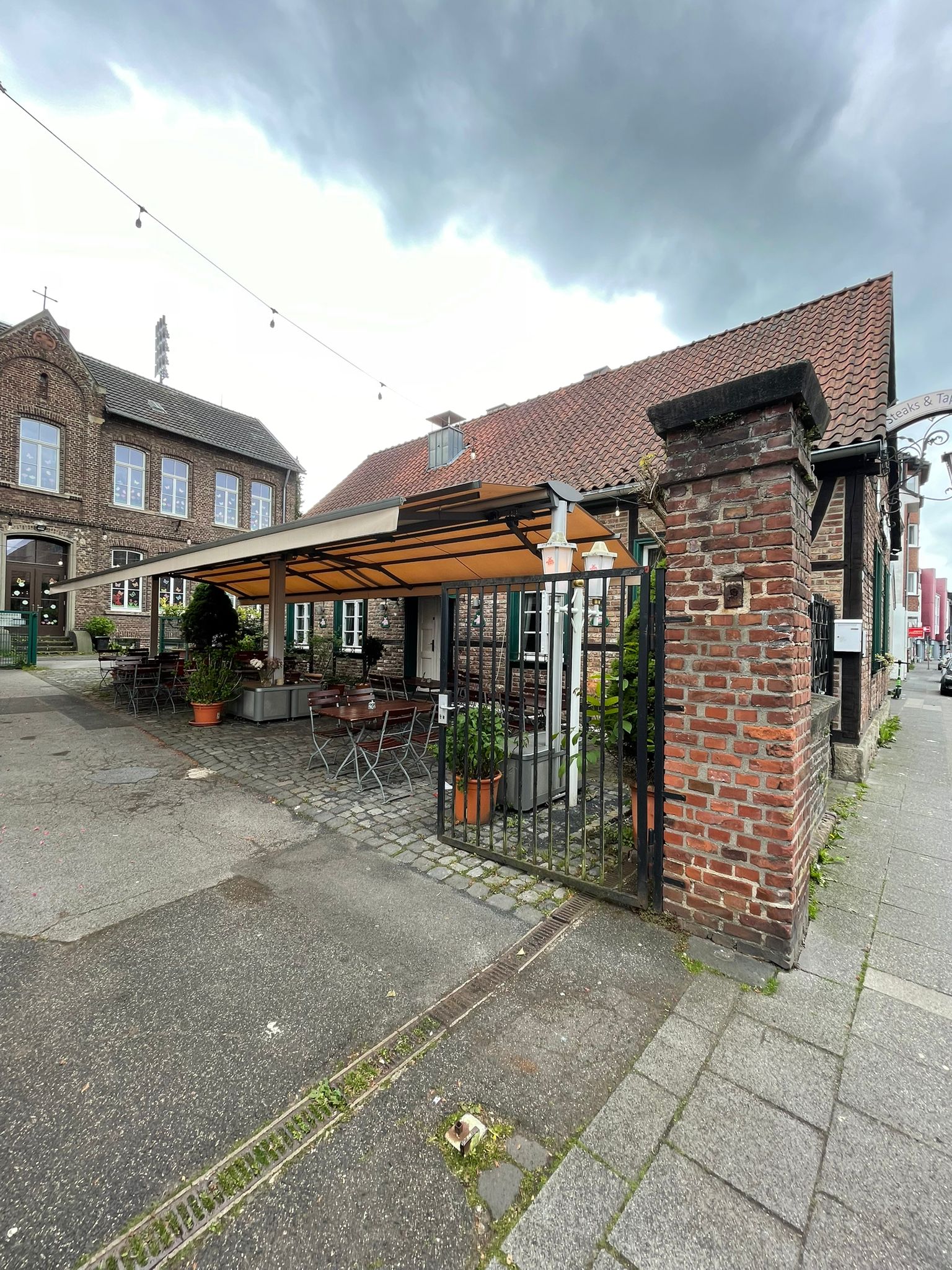 Gartenbereich mit Bepflanzung