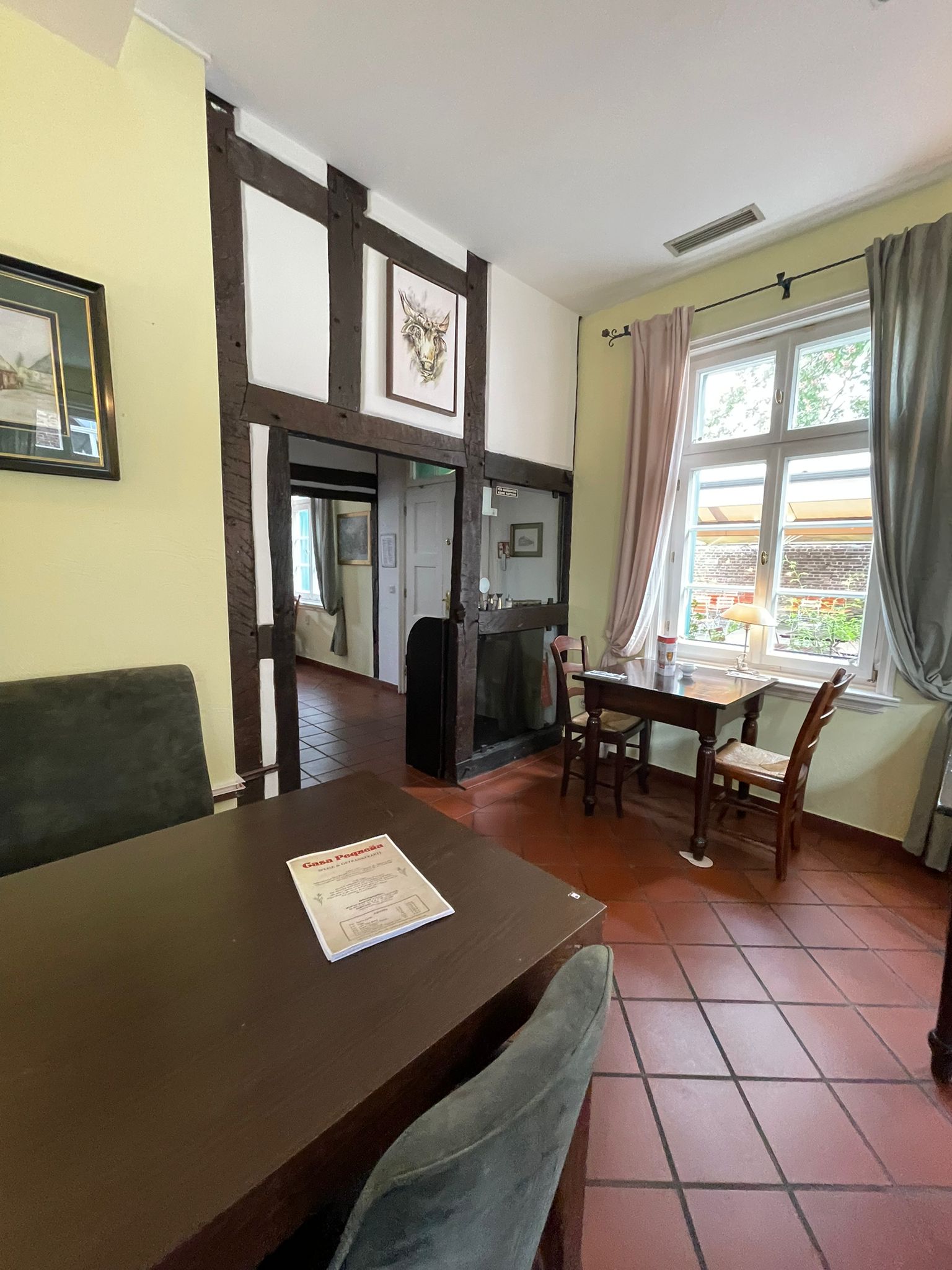 Gastraum und Einrichtung Casa Pequena